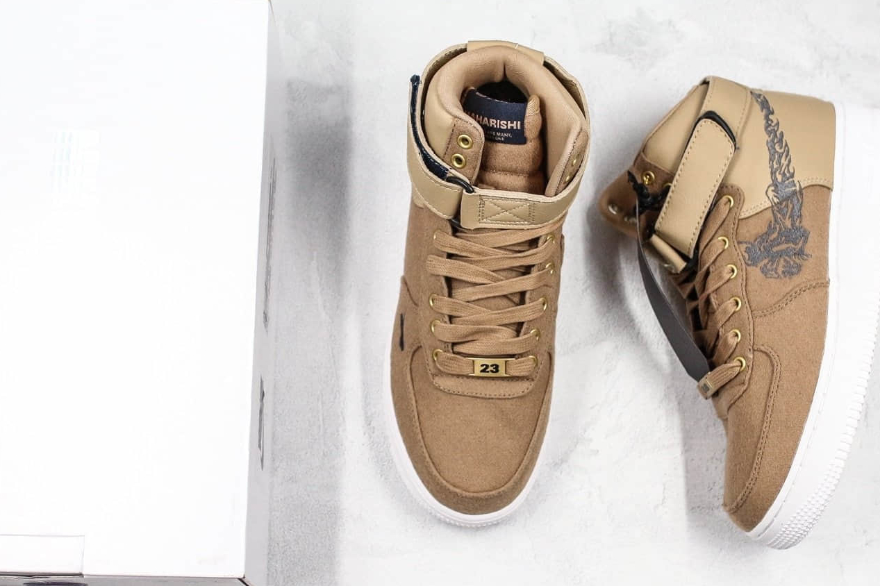 Maharishi X Nike Air Force 1 High: Exclusive Collaboration Sneakers Maharishi X Nike Air Force 1 High: Exclusive Collaboration Sneakers