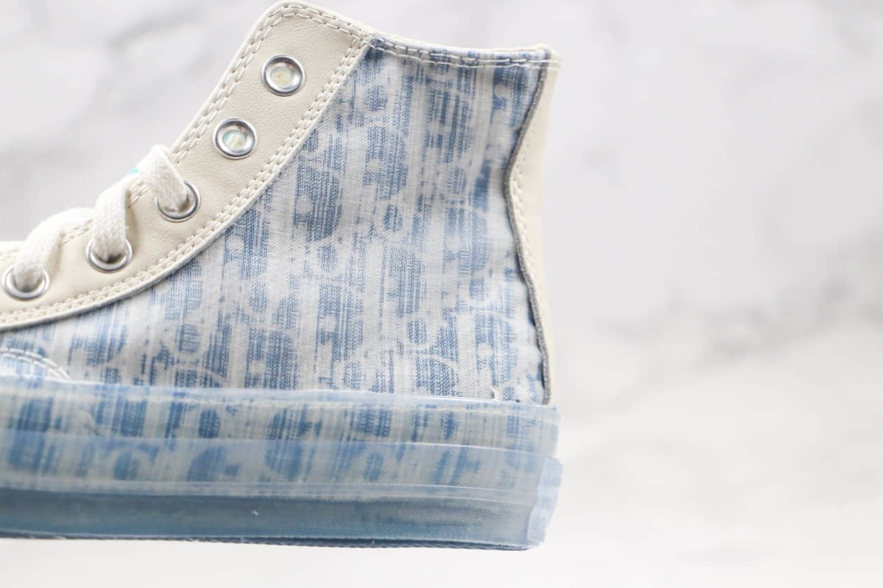 Dior X Converse Chuck 70 High Blue - Exclusive Collaboration Dior X Converse Chuck 70 High Blue - Exclusive Collaboration