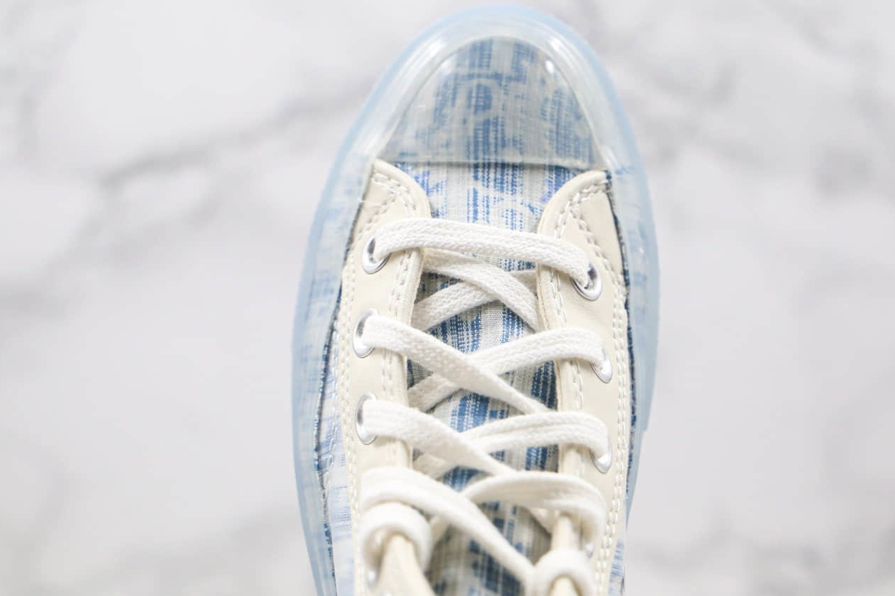 Dior X Converse Chuck 70 High Blue - Exclusive Collaboration Dior X Converse Chuck 70 High Blue - Exclusive Collaboration