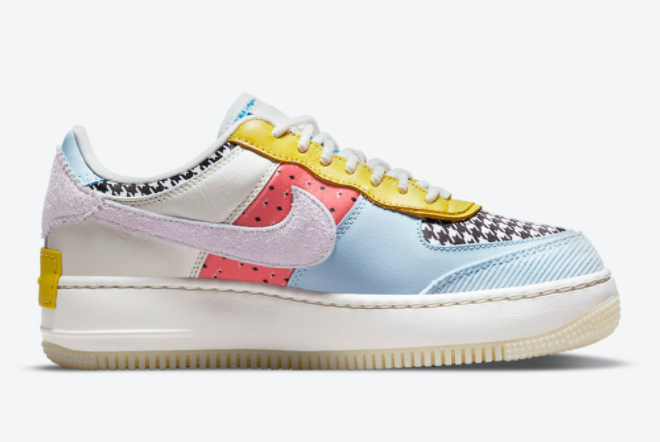Nike Air Force 1 Shadow Multi-Color DM8076-100 - Iconic Women's Sneakers