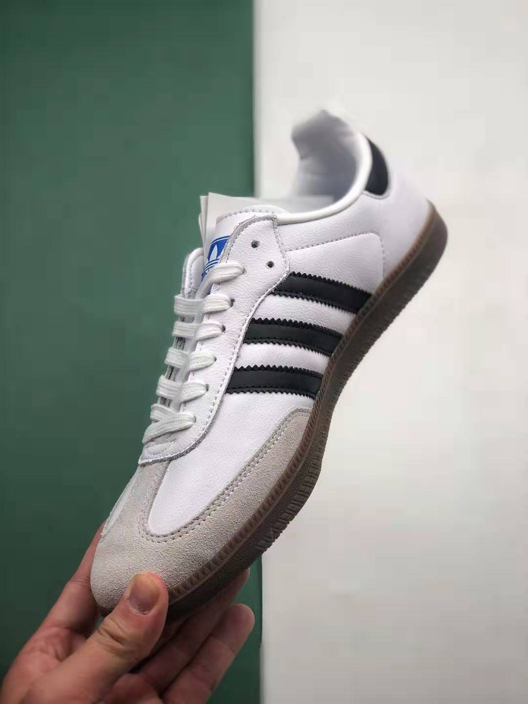 Adidas Samba OG White Black Gum B75806 - Classic Style and Superior Comfort Adidas Samba OG White Black Gum B75806 - Classic Style and Superior Comfort