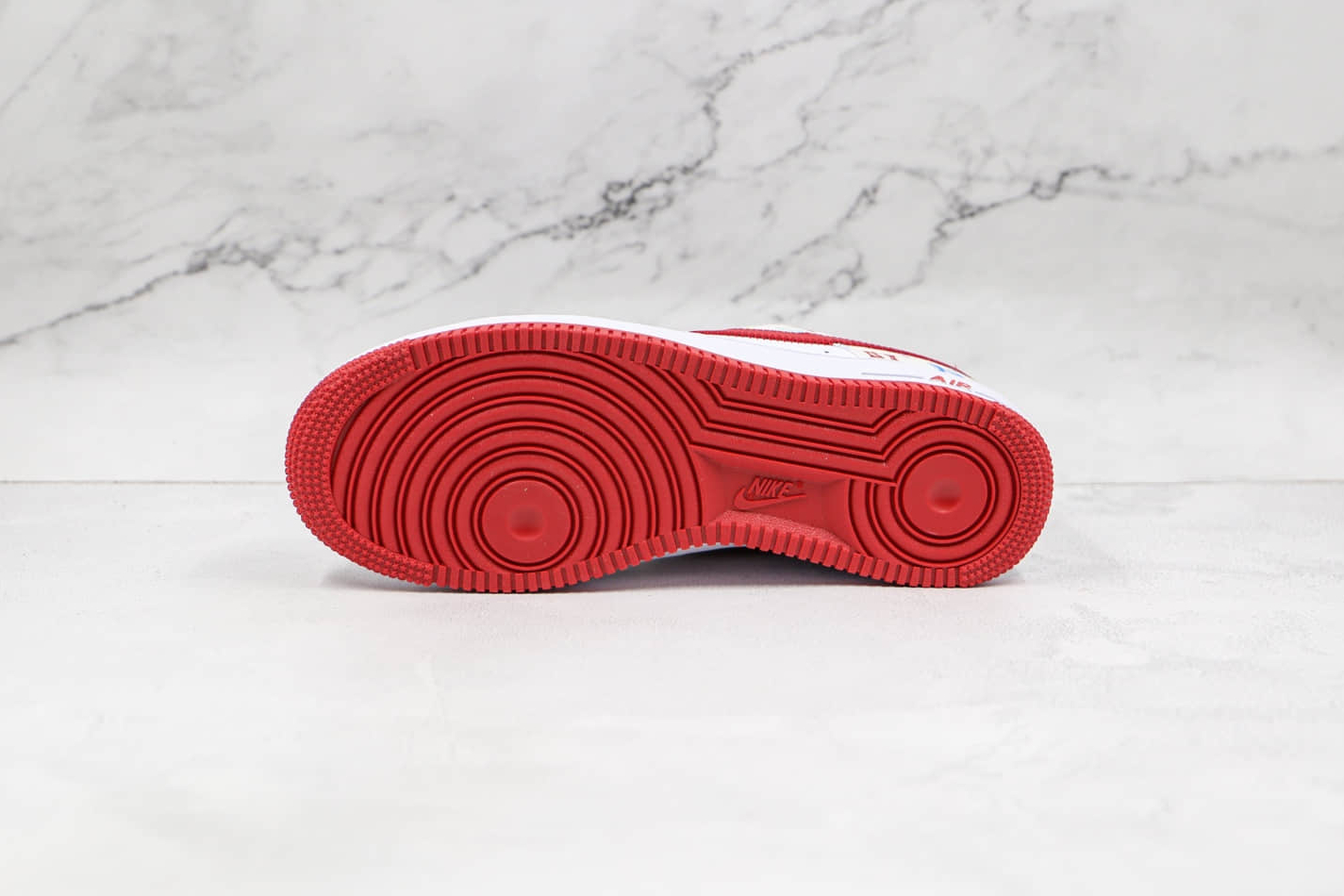 Nike Air Force 1 07 Low MLB White Red Multi-Color 315122-443 - Authentic Nike Sneakers for Sale