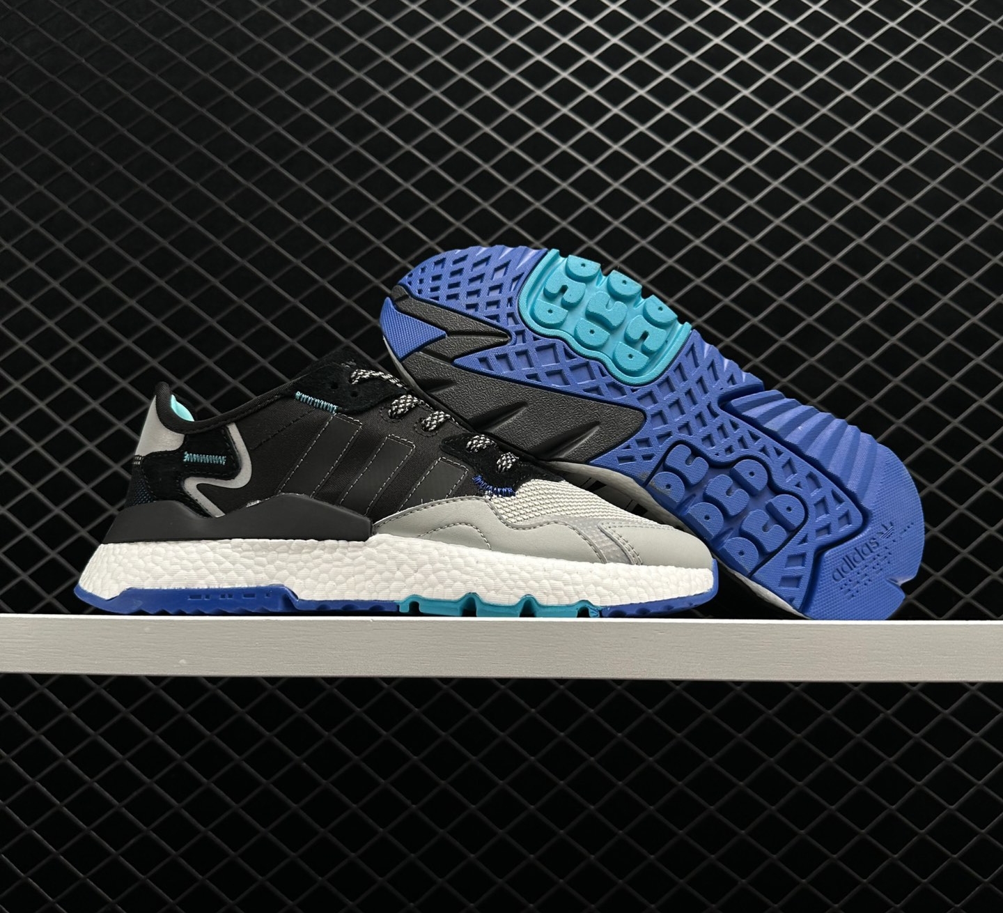 Adidas Nite Jogger '3M Black Metal Grey' EF5408 - Stylish and Reflective Sneakers Adidas Nite Jogger '3M Black Metal Grey' EF5408 - Stylish and Reflective Sneakers