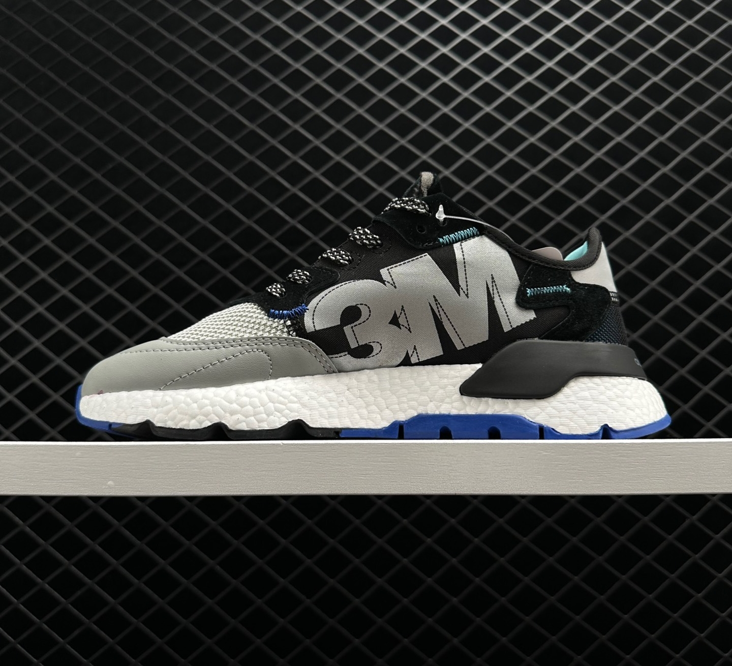 Adidas Nite Jogger '3M Black Metal Grey' EF5408 - Stylish and Reflective Sneakers Adidas Nite Jogger '3M Black Metal Grey' EF5408 - Stylish and Reflective Sneakers