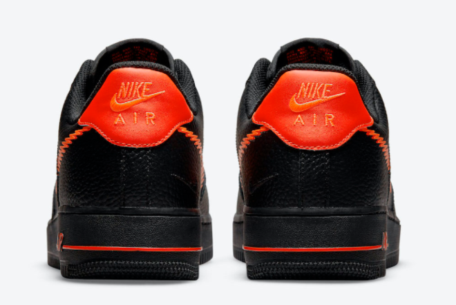 Nike Air Force 1 Low Zig Zag Black/Orange DN4928-001 - Stylish and Bold Sneakers for Men's Wardrobe Nike Air Force 1 Low Zig Zag Black/Orange DN4928-001 - Stylish and Bold Sneakers for Men's Wardrobe