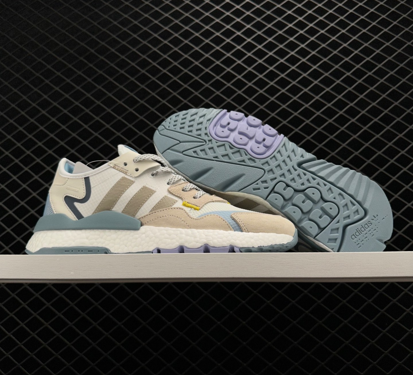 Adidas Nite Jogger Boost Light Blue Cloud White Grey IF0419 - Shop Now! Adidas Nite Jogger Boost Light Blue Cloud White Grey IF0419 - Shop Now!