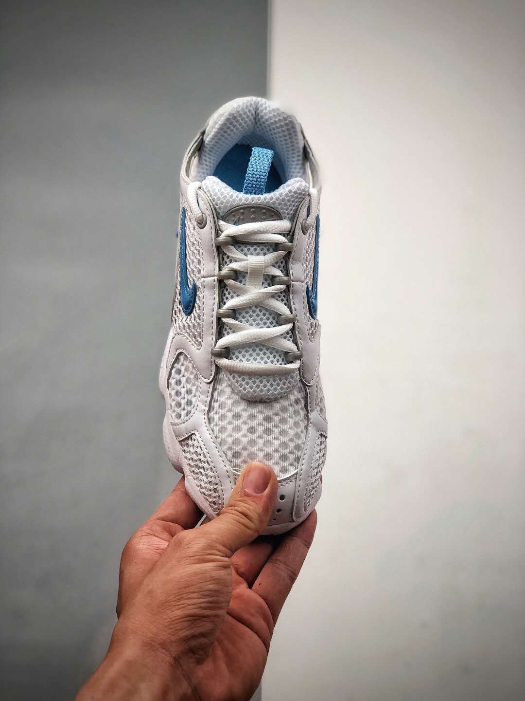 Nike Air Zoom Spiridon Cage 2 'White University Blue' CD3613-100 - Stylish and Comfortable Sneakers for Men Nike Air Zoom Spiridon Cage 2 'White University Blue' CD3613-100 - Stylish and Comfortable Sneakers for Men