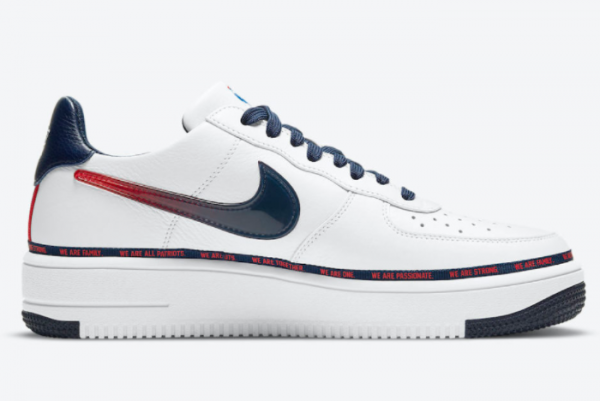 Nike Air Force 1 Ultraforce 'New England Patriots' DB6316-100 - Unleash Your Patriot Spirit! Nike Air Force 1 Ultraforce 'New England Patriots' DB6316-100 - Unleash Your Patriot Spirit!
