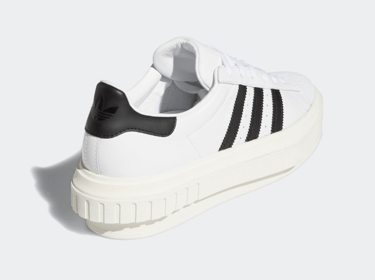 Adidas Ivy Park x Superstar Platform "Cloud White" Sneakers - FY7730 Adidas Ivy Park x Superstar Platform "Cloud White" Sneakers - FY7730