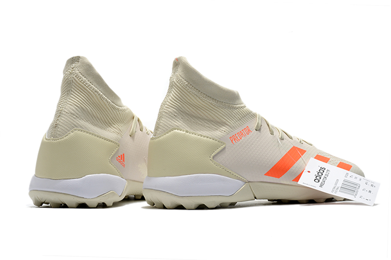 Adidas Predator Mutator 20.3 TF High - Beige/Orange/White Football Boots