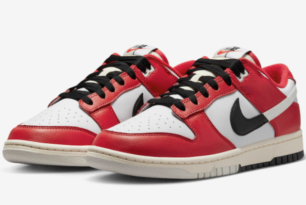 Nike Dunk Low 'Chicago Split' DZ2536-600 - Iconic Sneakers for Sale Nike Dunk Low 'Chicago Split' DZ2536-600 - Iconic Sneakers for Sale