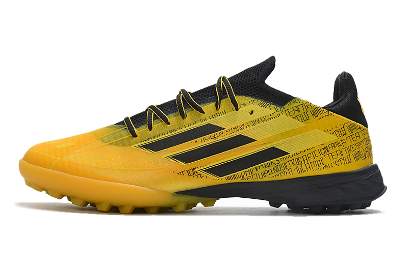 Adidas X Speedflow Messi.1 TF Gold Black Yellow GW3864 - Supreme Agility on Turf Adidas X Speedflow Messi.1 TF Gold Black Yellow GW3864 - Supreme Agility on Turf