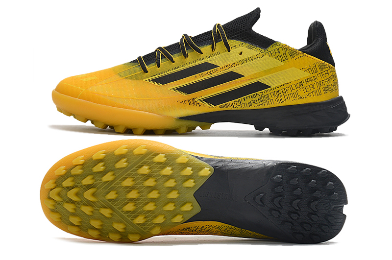 Adidas X Speedflow Messi.1 TF Gold Black Yellow GW3864 - Supreme Agility on Turf Adidas X Speedflow Messi.1 TF Gold Black Yellow GW3864 - Supreme Agility on Turf