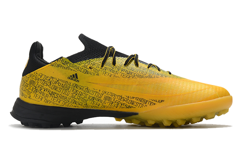 Adidas X Speedflow Messi.1 TF Gold Black Yellow GW3864 - Supreme Agility on Turf Adidas X Speedflow Messi.1 TF Gold Black Yellow GW3864 - Supreme Agility on Turf