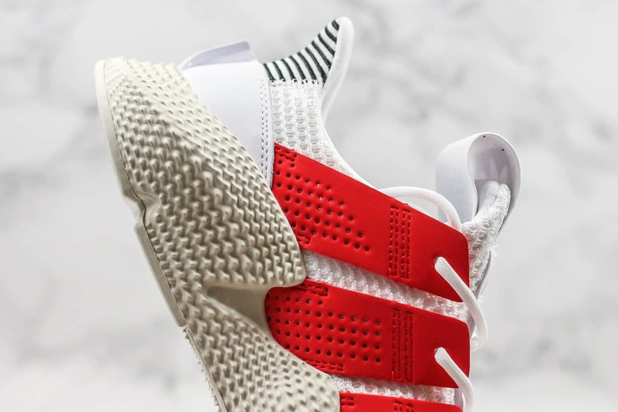 Adidas Originals Prophere White Red Unisex 'White Red' FU9263 - Stylish and Trendy Sneakers | Available Now Adidas Originals Prophere White Red Unisex 'White Red' FU9263 - Stylish and Trendy Sneakers | Available Now