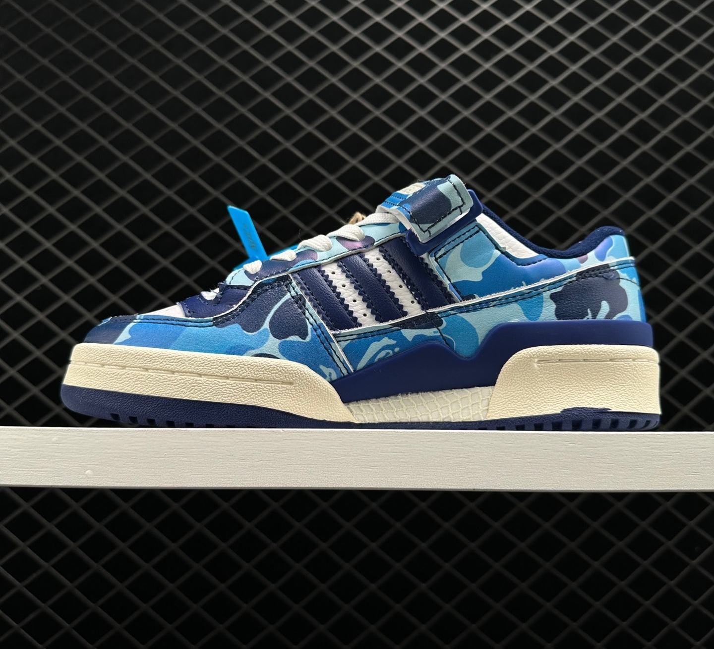 Adidas BAPE x Forum Low 84 '30th Anniversary - Blue' ID4772 - Exclusive Collaboration Effort! Adidas BAPE x Forum Low 84 '30th Anniversary - Blue' ID4772 - Exclusive Collaboration Effort!