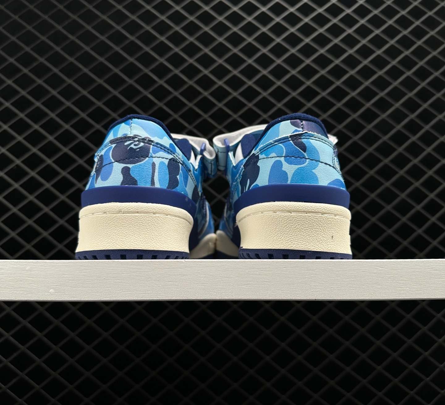 Adidas BAPE x Forum Low 84 '30th Anniversary - Blue' ID4772 - Exclusive Collaboration Effort! Adidas BAPE x Forum Low 84 '30th Anniversary - Blue' ID4772 - Exclusive Collaboration Effort!