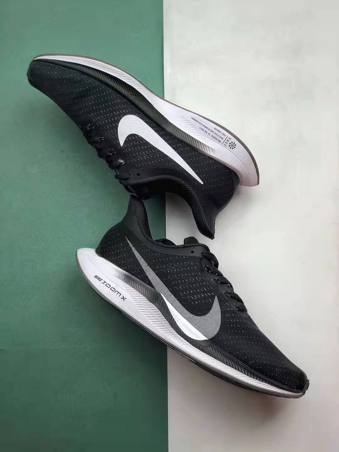 Nike Zoom Pegasus Turbo 'Black' AJ4114-001 - Lightweight and Responsive Nike Zoom Pegasus Turbo 'Black' AJ4114-001 - Lightweight and Responsive
