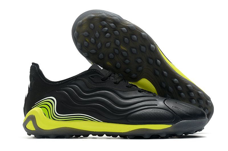 Adidas Copa Sense.1 TF 'Black Solar Yellow' FW6510 - Performance and Style for Turf Football