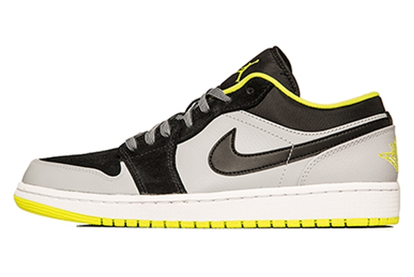 Air Jordan 1 Low 'Venom Green' 553558-009 - Stylish Sneakers for Men | Limited Stock