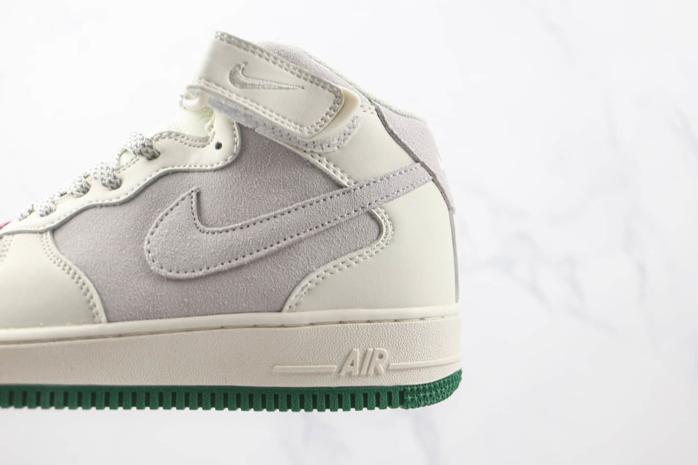 Nike Air Force 1 07 Mid Gypsophila White Green Pink GY3368-308 - Stylish and Fresh Summer Sneakers Nike Air Force 1 07 Mid Gypsophila White Green Pink GY3368-308 - Stylish and Fresh Summer Sneakers