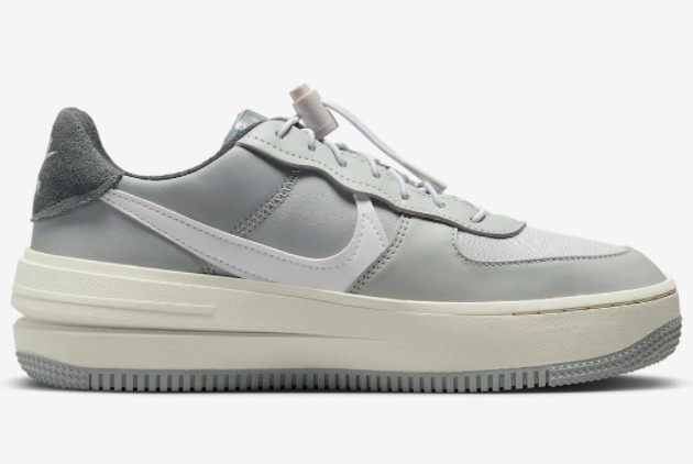 Nike Air Force 1 PLT.AF.ORM Grey White DZ4985-097 - Stylish and Versatile Sneakers for Men Nike Air Force 1 PLT.AF.ORM Grey White DZ4985-097 - Stylish and Versatile Sneakers for Men