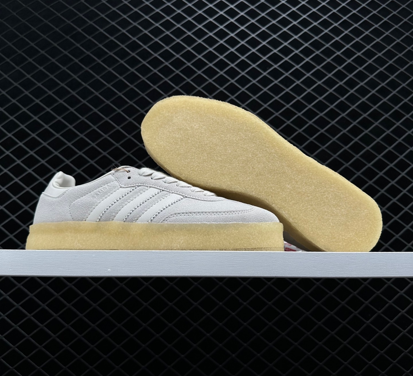 Kith x Clarks x adidas Originals 8th Street Samba Grey Gum ID7296 - Limited Edition Collaboration Footwear Kith x Clarks x adidas Originals 8th Street Samba Grey Gum ID7296 - Limited Edition Collaboration Footwear