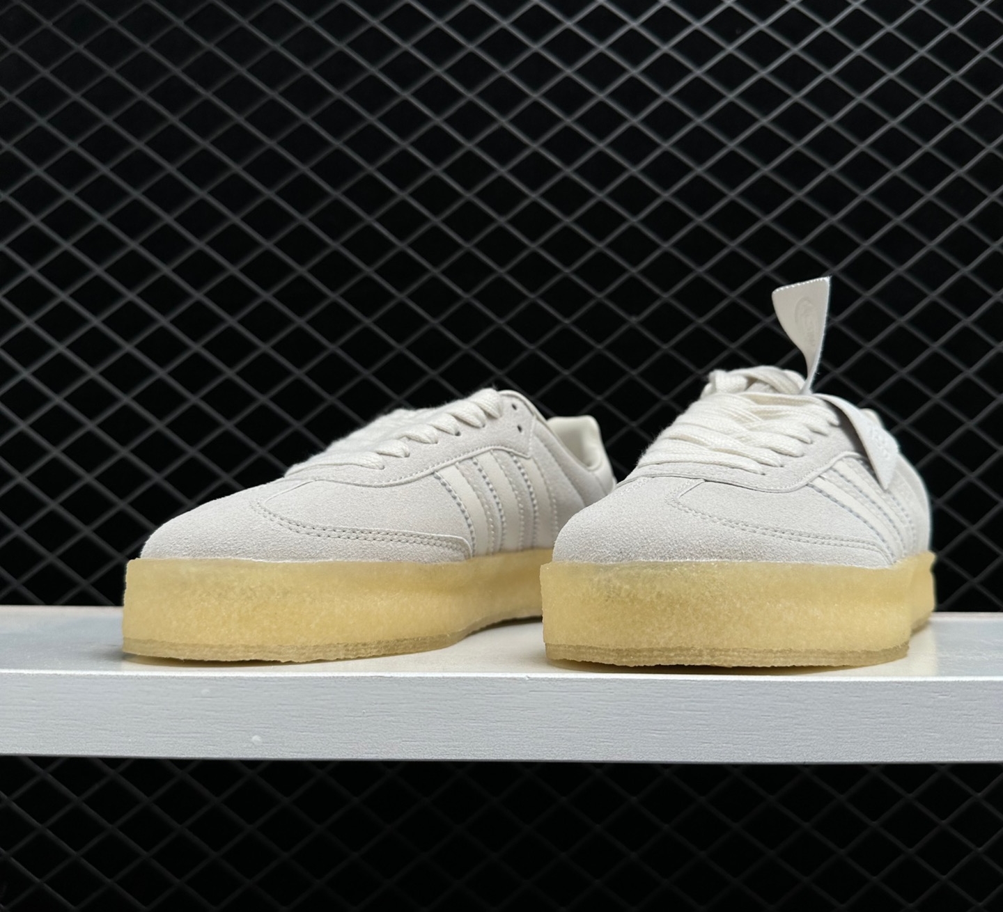 Kith x Clarks x adidas Originals 8th Street Samba Grey Gum ID7296 - Limited Edition Collaboration Footwear Kith x Clarks x adidas Originals 8th Street Samba Grey Gum ID7296 - Limited Edition Collaboration Footwear