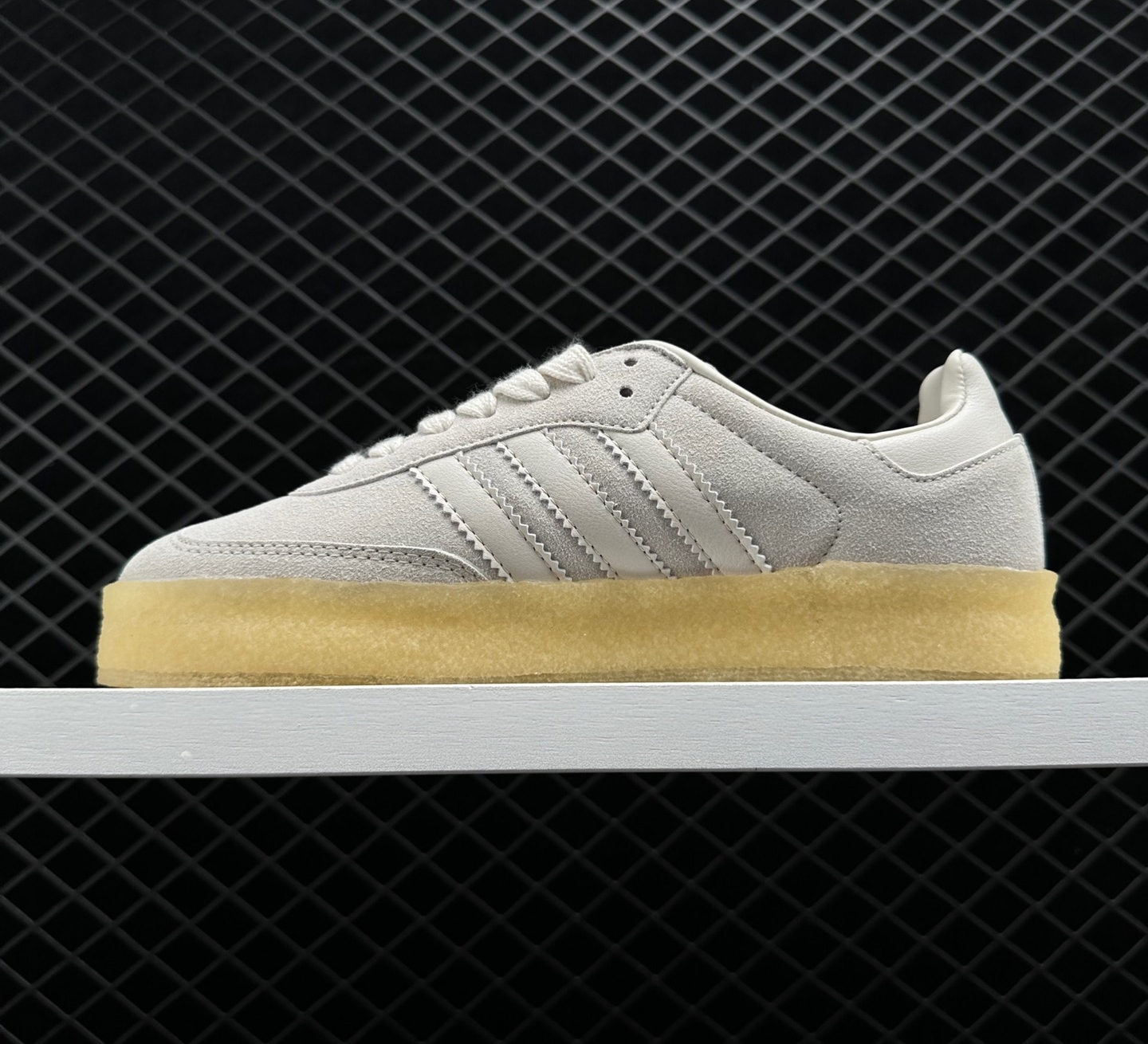 Kith x Clarks x adidas Originals 8th Street Samba Grey Gum ID7296 - Limited Edition Collaboration Footwear Kith x Clarks x adidas Originals 8th Street Samba Grey Gum ID7296 - Limited Edition Collaboration Footwear