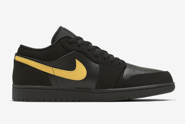 Air Jordan 1 Low Black University Gold 553558-071 | Sleek Style & Classic Design Air Jordan 1 Low Black University Gold 553558-071 | Sleek Style & Classic Design