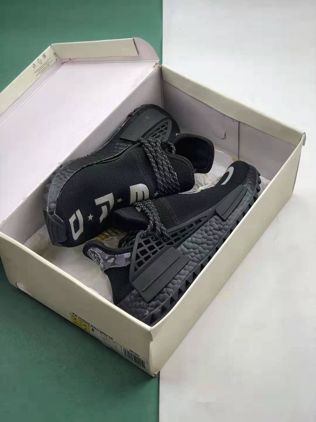 Adidas Pharrell x N.E.R.D. x NMD Human Race Trail 'Y.O.U. N.E.R.D.' BB7603 - Authentic Collaboration Sneaker Adidas Pharrell x N.E.R.D. x NMD Human Race Trail 'Y.O.U. N.E.R.D.' BB7603 - Authentic Collaboration Sneaker
