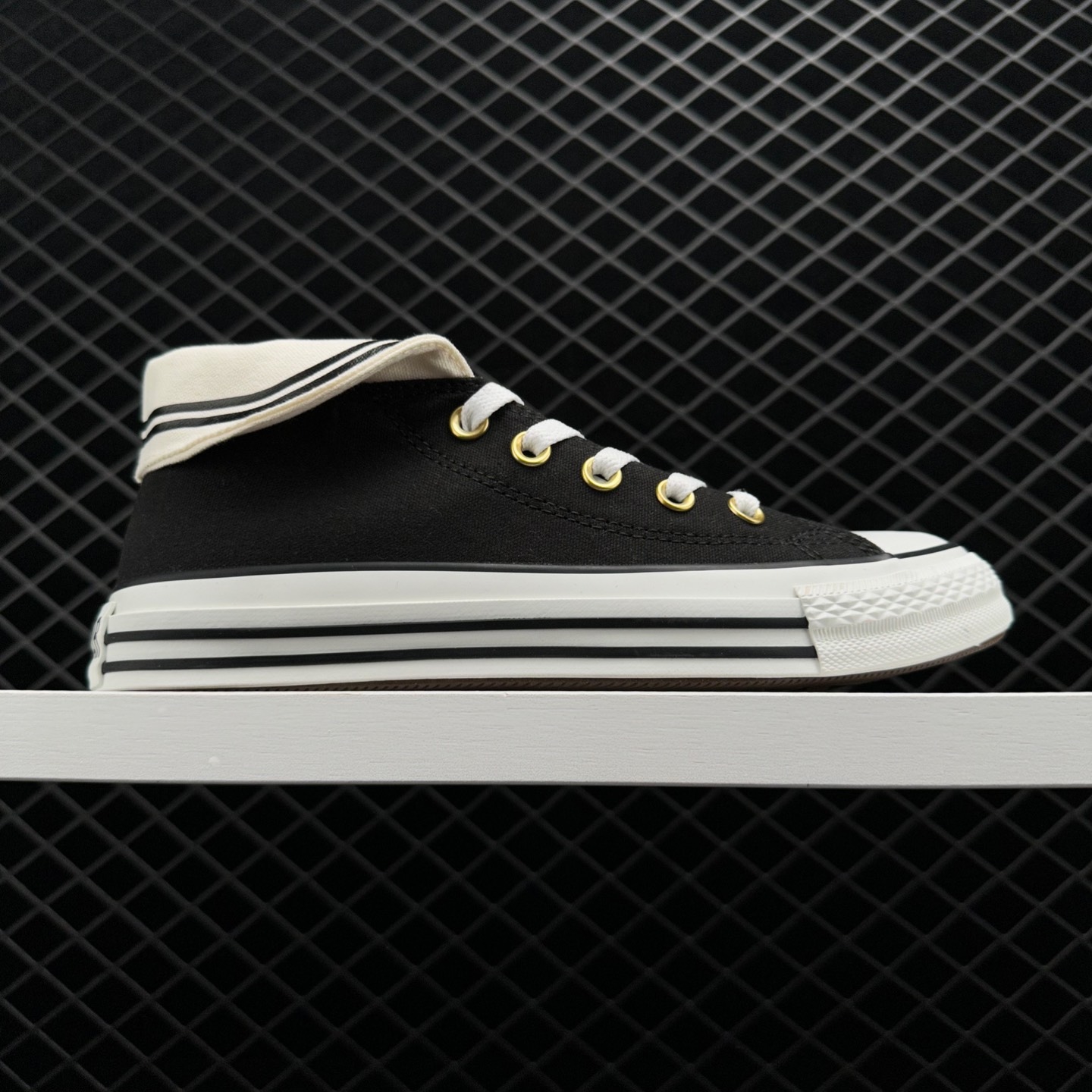 Converse All Star Sw Ox Sailor Suit Mid Canvas Shoes Black - Classic Style for Effortless Chic!