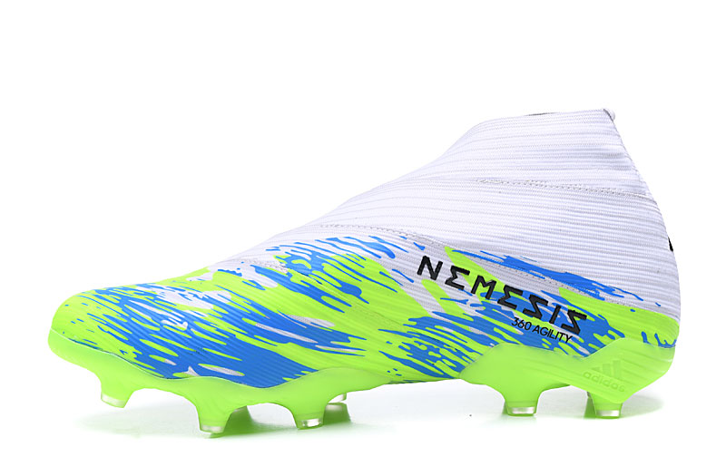 Adidas Nemeziz 19+ FG Boots White EG7318 - Ultimate Firm Ground Performance Adidas Nemeziz 19+ FG Boots White EG7318 - Ultimate Firm Ground Performance