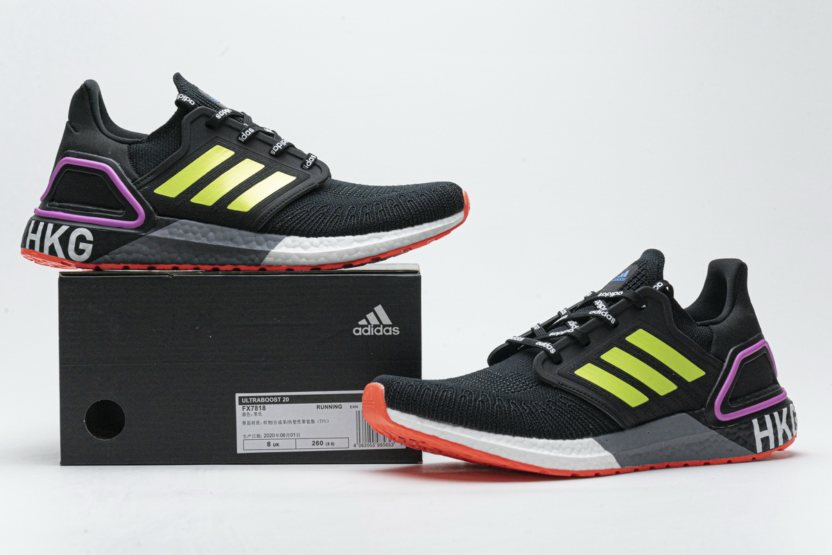 Adidas UltraBoost 20 'City Pack - Hong Kong' FX7818 - Limited Edition Urban Sneakers Adidas UltraBoost 20 'City Pack - Hong Kong' FX7818 - Limited Edition Urban Sneakers