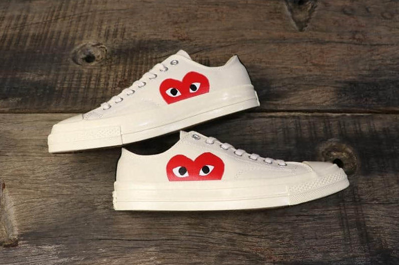 Converse Chuck 70 Low Top x Comme des Garcons Play 150207C - Limited Edition Collab! Converse Chuck 70 Low Top x Comme des Garcons Play 150207C - Limited Edition Collab!