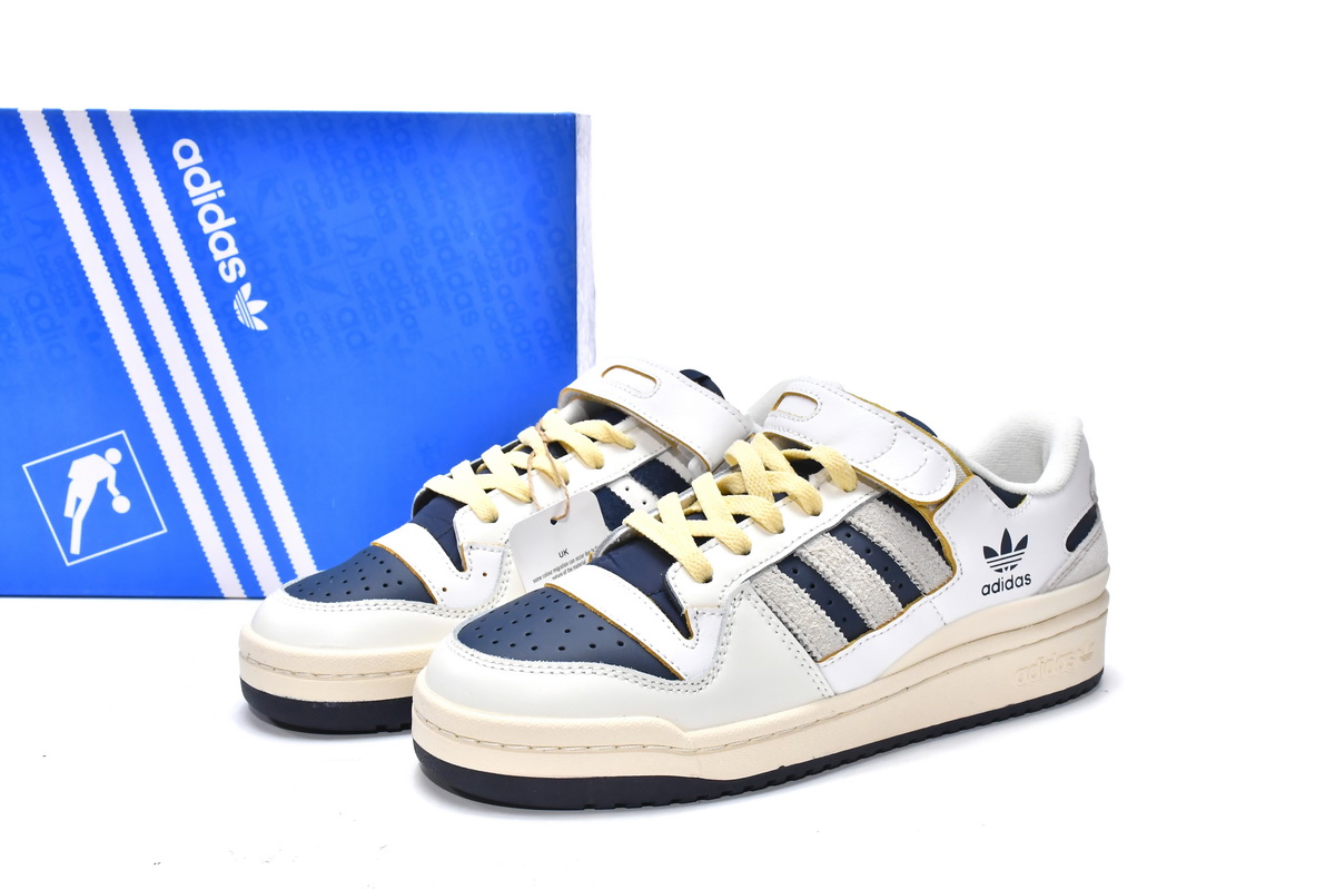 Adidas Forum 84 Low 'Off White Collegiate Navy' GZ6427 - Shop Now Adidas Forum 84 Low 'Off White Collegiate Navy' GZ6427 - Shop Now