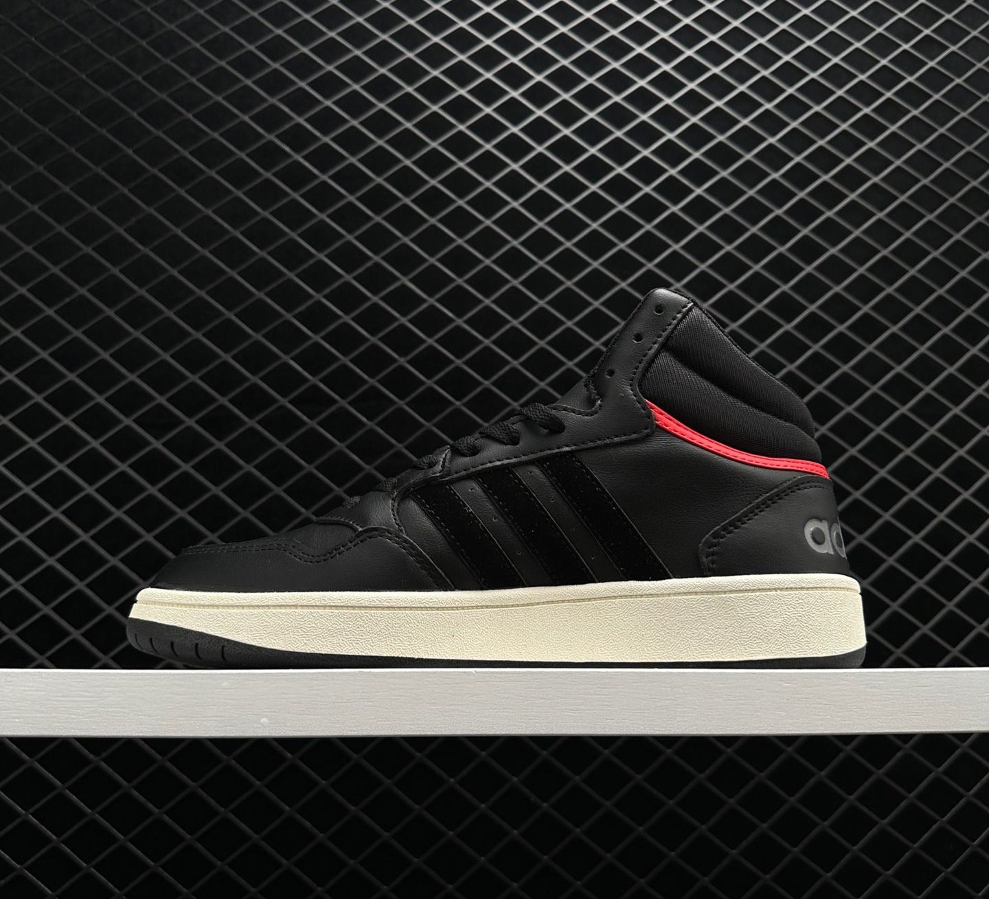 Adidas Hoops 3.0 Mid Black Vivid Red GZ1344 – Stylish and Striking Basketball Sneakers Adidas Hoops 3.0 Mid Black Vivid Red GZ1344 – Stylish and Striking Basketball Sneakers