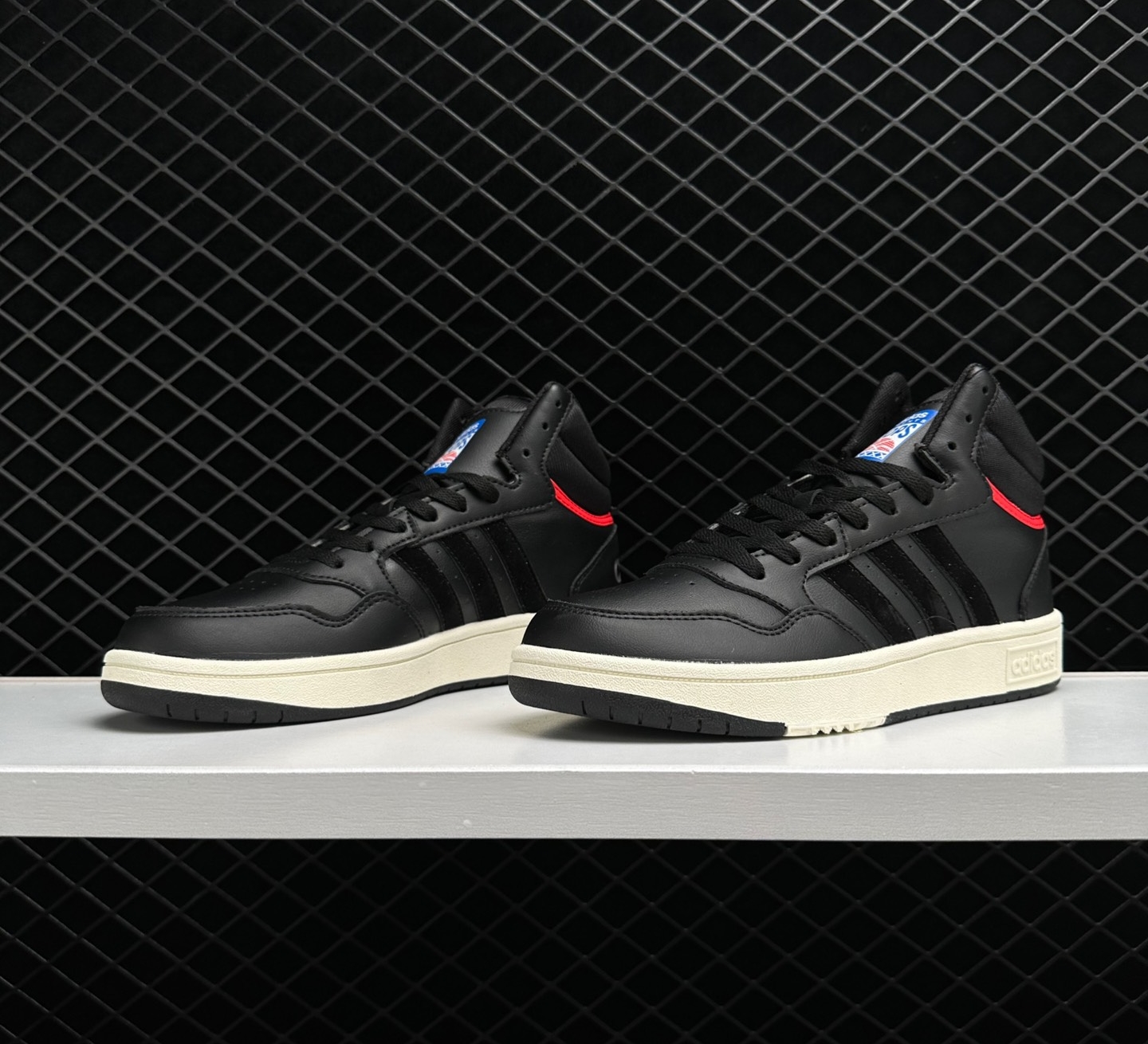 Adidas Hoops 3.0 Mid Black Vivid Red GZ1344 – Stylish and Striking Basketball Sneakers Adidas Hoops 3.0 Mid Black Vivid Red GZ1344 – Stylish and Striking Basketball Sneakers