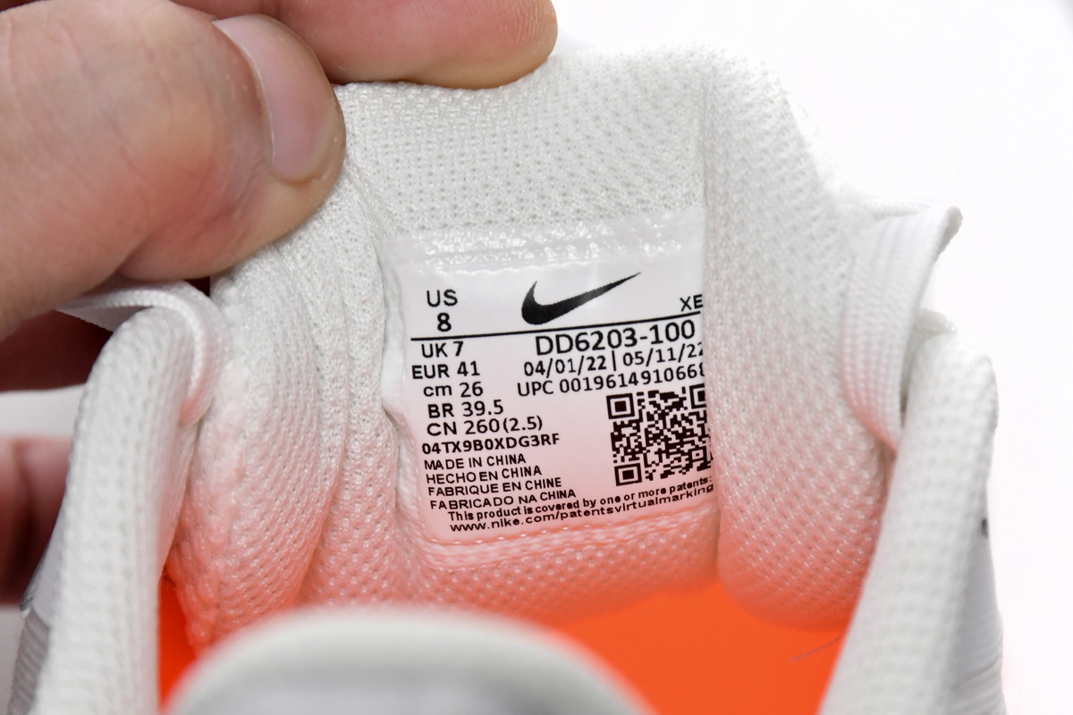 Nike Air Winflo 9 'Pure Platinum Total Orange' DD6203-100 | Superior comfort and style Nike Air Winflo 9 'Pure Platinum Total Orange' DD6203-100 | Superior comfort and style