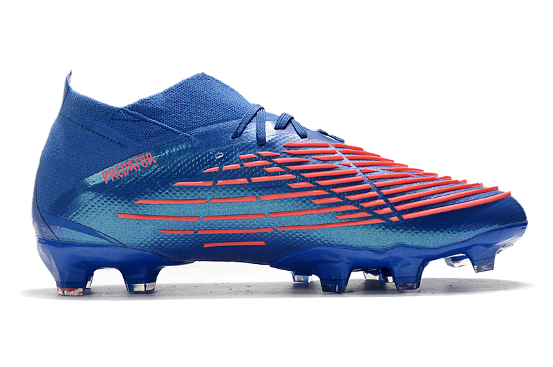 Adidas Predator Edge.1 FG Hi-Res Blue Turbo Soccer Cleats H02932 Adidas Predator Edge.1 FG Hi-Res Blue Turbo Soccer Cleats H02932