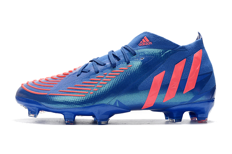 Adidas Predator Edge.1 FG Hi-Res Blue Turbo Soccer Cleats H02932 Adidas Predator Edge.1 FG Hi-Res Blue Turbo Soccer Cleats H02932