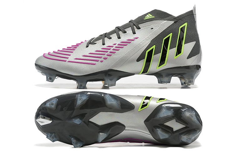 Adidas Predator Edge .1 Low FG - Silver Black | Beyond Fast Soccer Cleats Adidas Predator Edge .1 Low FG - Silver Black | Beyond Fast Soccer Cleats