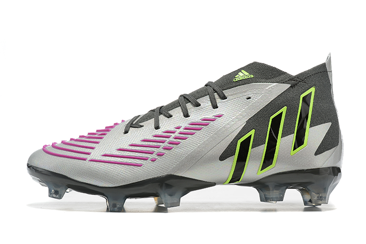 Adidas Predator Edge .1 Low FG - Silver Black | Beyond Fast Soccer Cleats Adidas Predator Edge .1 Low FG - Silver Black | Beyond Fast Soccer Cleats