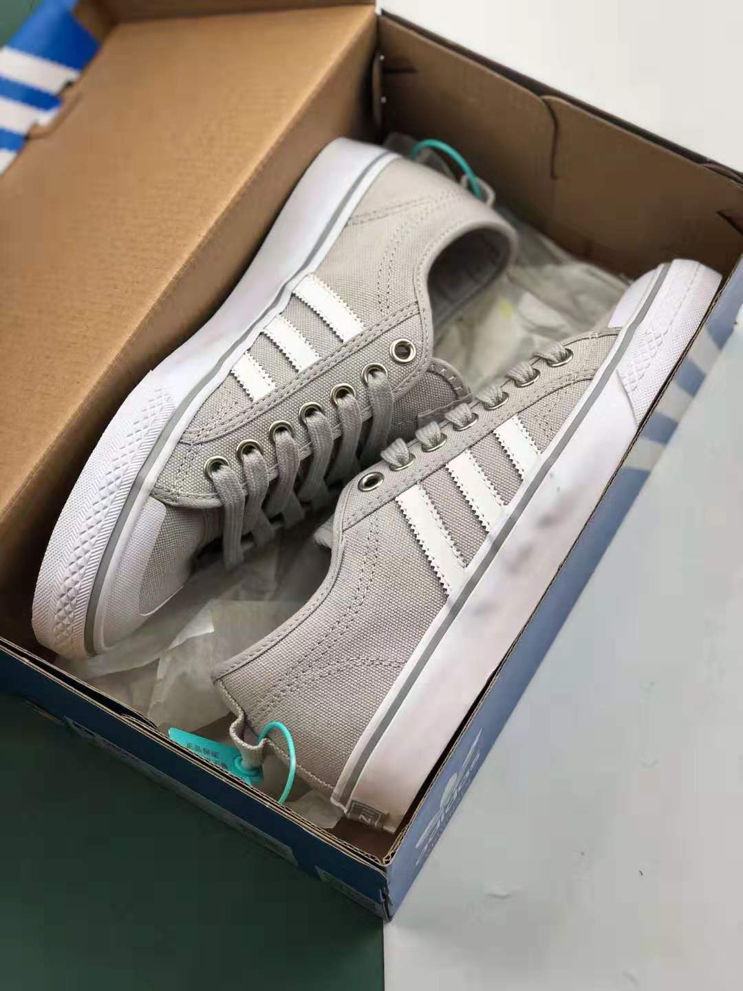 Adidas Originals Nizza Low Sneakers Gray BZ0498 | Shop Now! Adidas Originals Nizza Low Sneakers Gray BZ0498 | Shop Now!