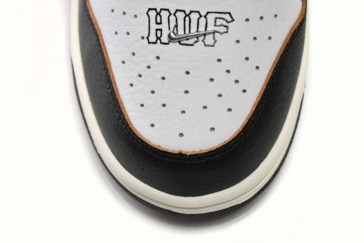 HUF x Nike SB Dunk Low San Francisco Black White Orange FD8775-001 HUF x Nike SB Dunk Low San Francisco Black White Orange FD8775-001
