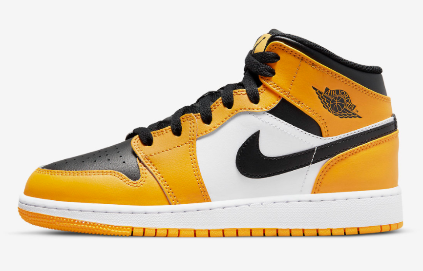Air Jordan 1 Mid 'Reverse Yellow Toe' 554725-701 | Premium Sneakers Air Jordan 1 Mid 'Reverse Yellow Toe' 554725-701 | Premium Sneakers
