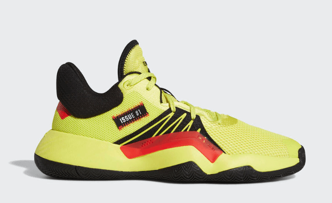 Adidas D.O.N. Issue #1 'Shock Yellow' EG5667 - Shop Now!