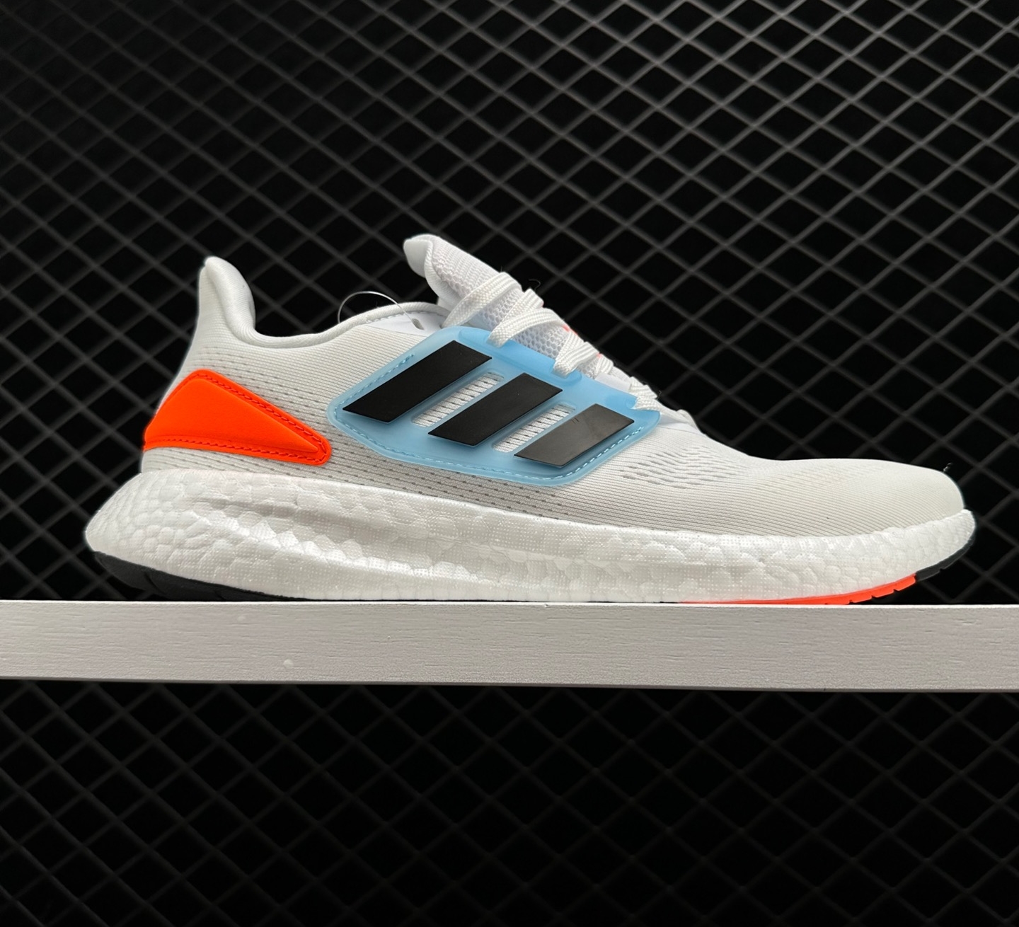 Adidas Pure Boost 22 - White/Orange/Black HQ8582 | Ultimate Comfort & Style