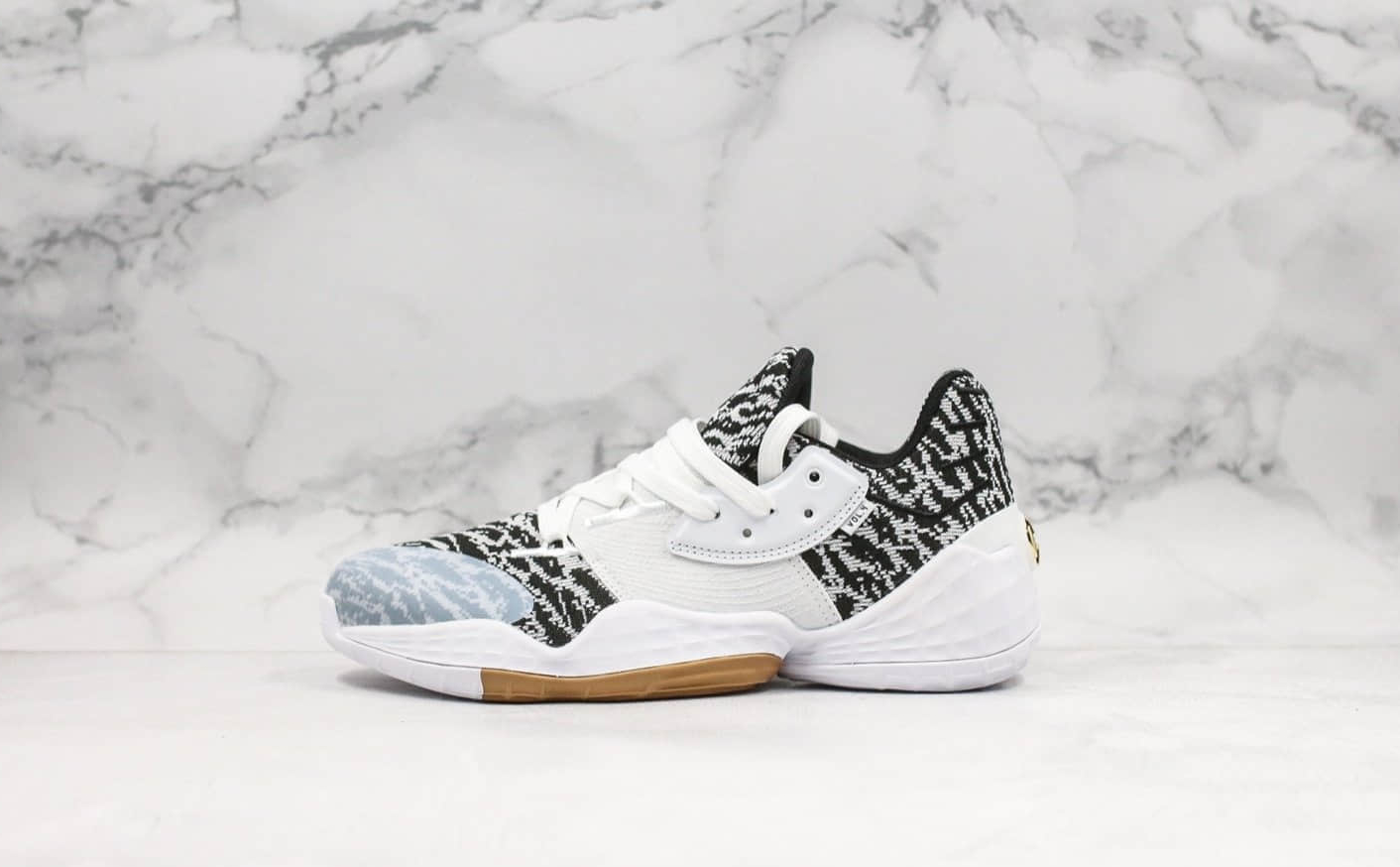 Adidas Harden Vol. 4 'Cookies and Cream' EF1260 - Classic Court Shoes with a Twist