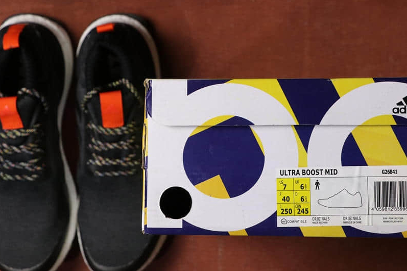 Adidas UltraBoost Mid 'Multicolor Black' G26841 - Stylish and Versatile Footwear